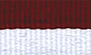 Maroon / White Ribbon