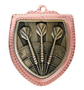 Shield Medal – Darts 80mm