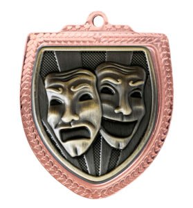 Shield Medal – Drama 80mm