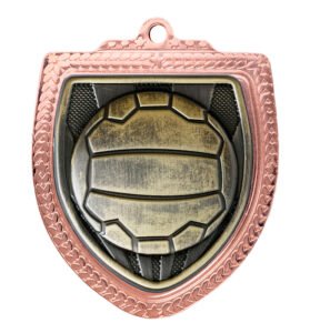 Shield Medal – Netball 80mm