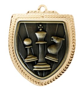 Shield Medal – Chess 80mm