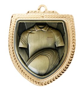 Shield Medal – Rugby Shirt 80mm