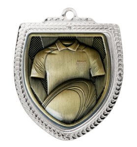 Shield Medal – Rugby Shirt 80mm