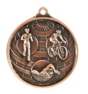 Global Medal-Triathlon 50mm
