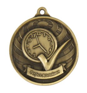 Global Medal-Perfect Attendance 50mm