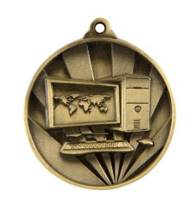 Sunrise Medal-Computers 50mm