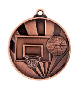Sunrise Medal-Basketball 50mm