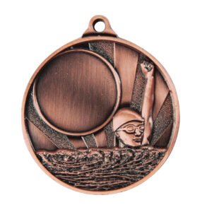 Sunrise Medal-Swimming+25mm insert 50mm