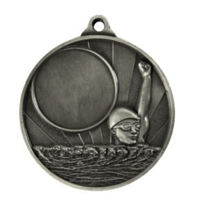 Sunrise Medal-Swimming+25mm insert 50mm