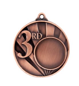 1076C-3RD: Sunrise Medal-3RD + 25mm insert 50mm