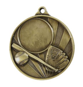 Sunrise Medal-Baseball+25mm insert 50mm