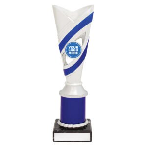 Curve Cups – Silver / Blue