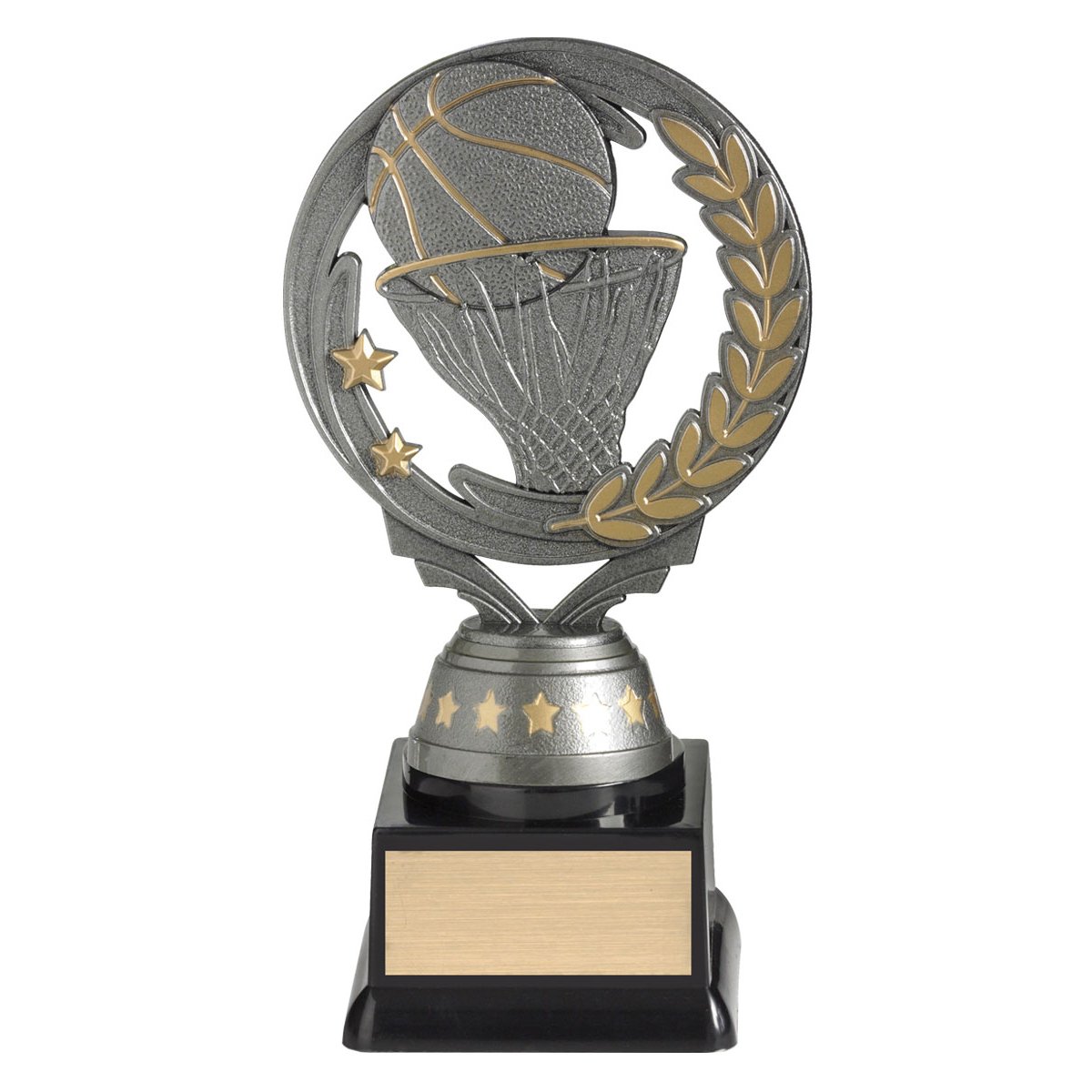 Silver Basketball Torch