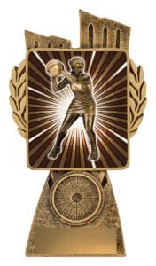 Antique Gold Lynx – Netball Player