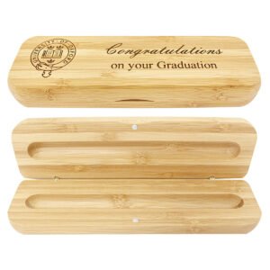 Bamboo Pen Box – Single