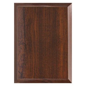 Value Plaque Walnut